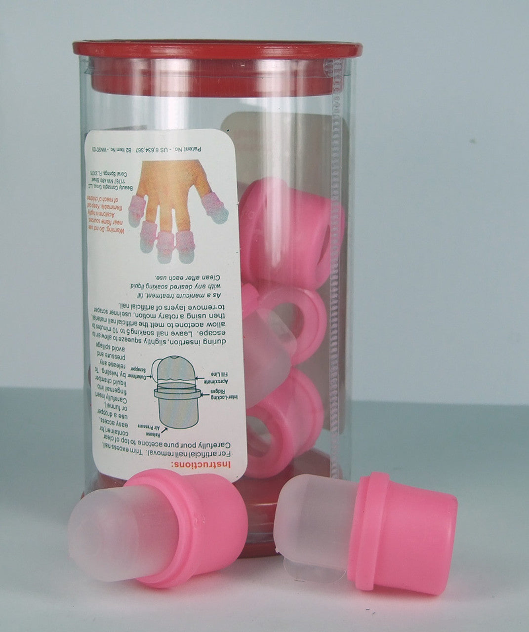 10 Pc Nail Soakers